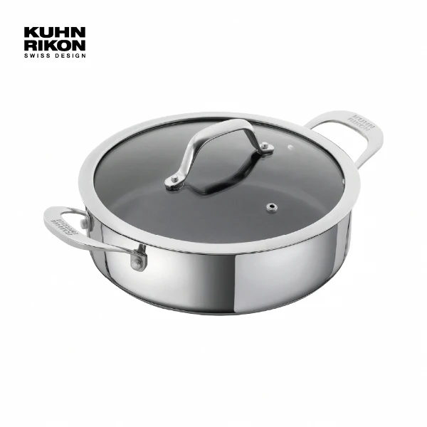 【KUHN RIKON 瑞康屋】瑞士ALLROUND系列-淺燉鍋(28cm)