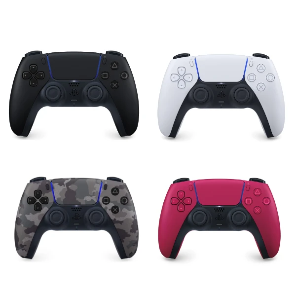 【SONY 索尼】PS5 手把 DualSense 無線控制器 黑/白/星塵紅/迷彩(台灣公司貨)