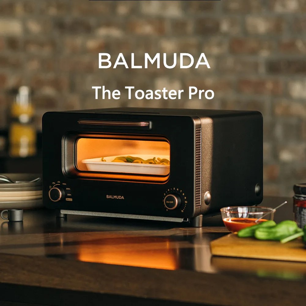 BALMUDA】The Toaster Pro 蒸氣烤麵包機專業版黑(K11C-SE-BK ) - 全聯
