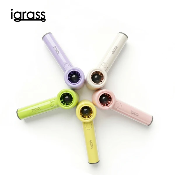 【Igrass】超迷你勁風涼感可上飛機行動手持扇 (IGS059)(型號：IGS059)