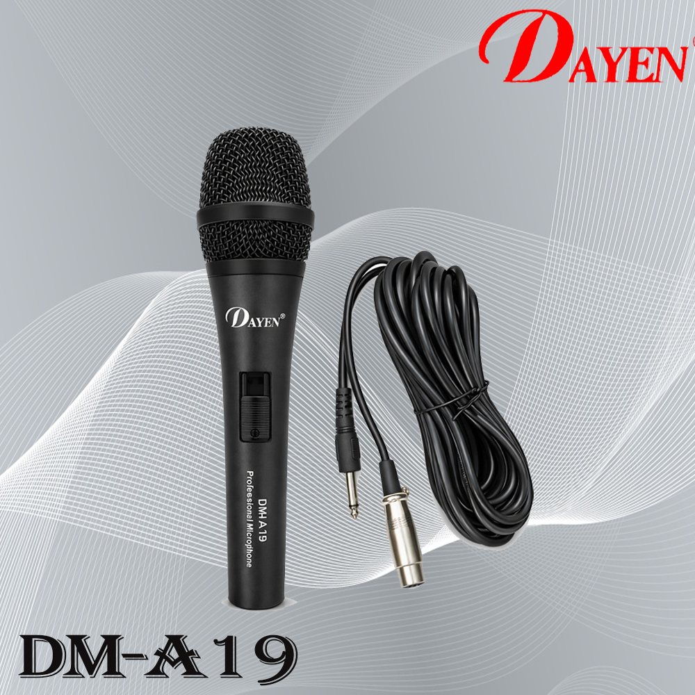 【Dayen 大影】(DM-A19)動圈式有線麥克風(1組)