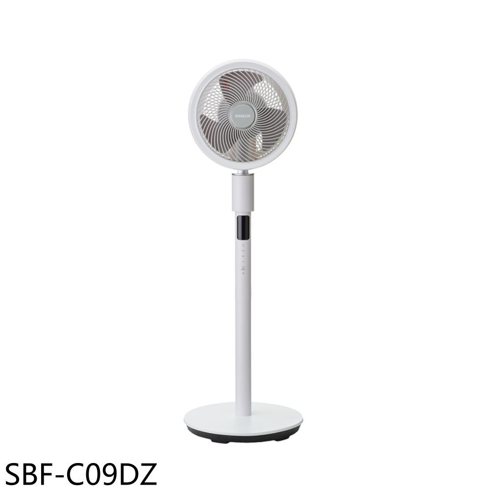 【SANLUX 台灣三洋】9吋DC智能語音循環扇電風扇SBF-C09DZ(SBF-C09DZ)