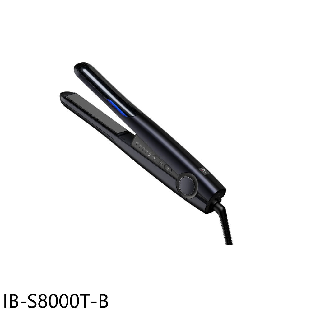 【SHARP 夏普】沁風夾離子造型夾午夜黑整髮器IB-S8000T-B(IB-S8000T-B)