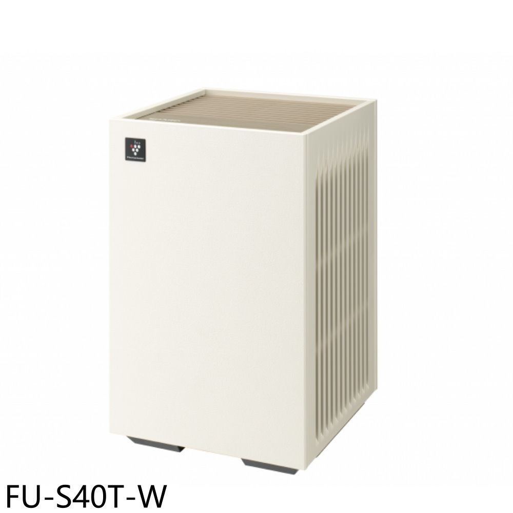 【SHARP 夏普】9坪空氣清淨機FU-S40T-W(FU-S40T-W)