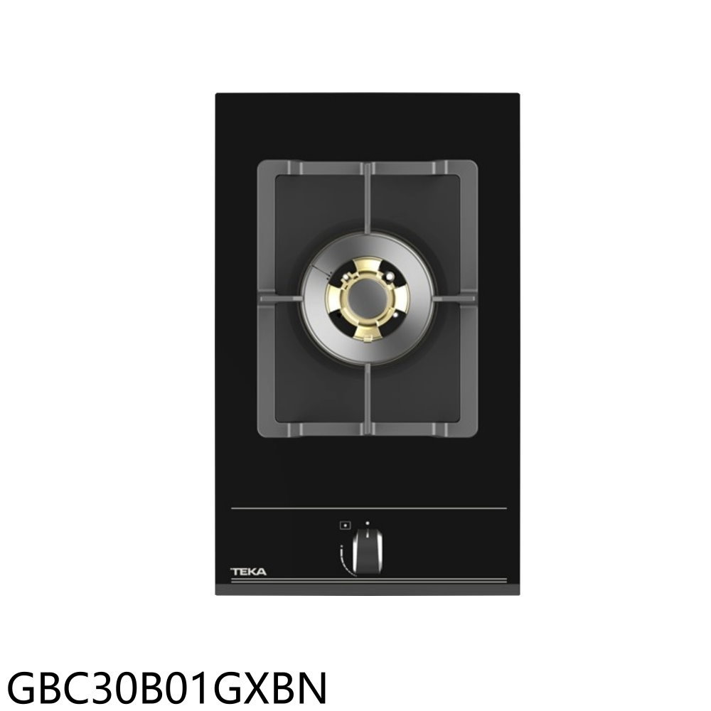 【TEKA】單口檯面爐瓦斯爐*只適用天然氣GBC30B01GXBN(全省安裝 7-11商品卡600元)