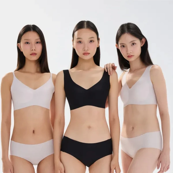 【24HRS】萊卡款 親膚無痕內衣(無鋼圈內衣 女內衣 女內著 無感失憶  呼吸裸感 背心式 無痕內衣)
