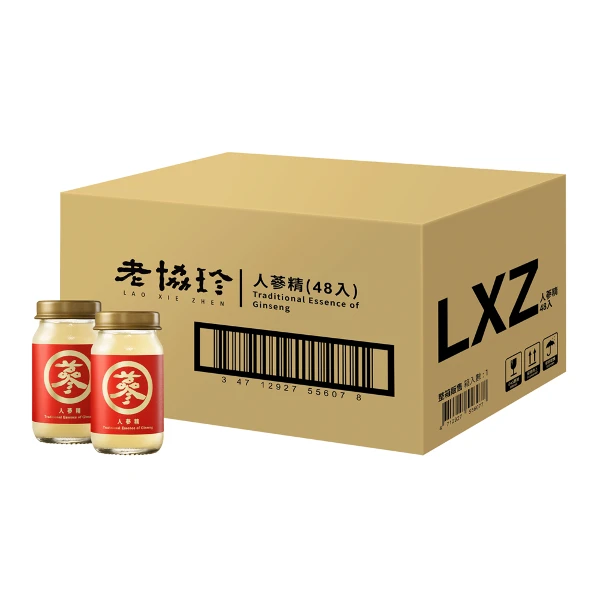 【老協珍】預購老協珍人蔘精(60ml*48入/箱)