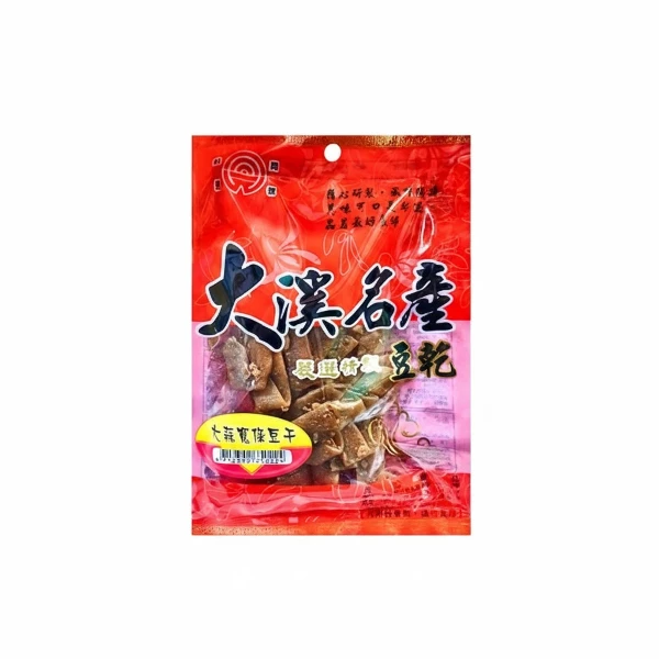 【長松】大溪名產-大蒜寬條豆干(90g)