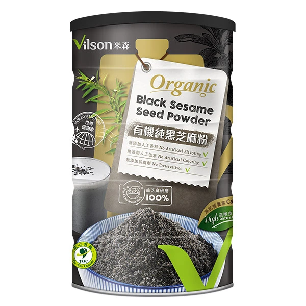 【米森】米森有機純黑芝麻粉(350g)