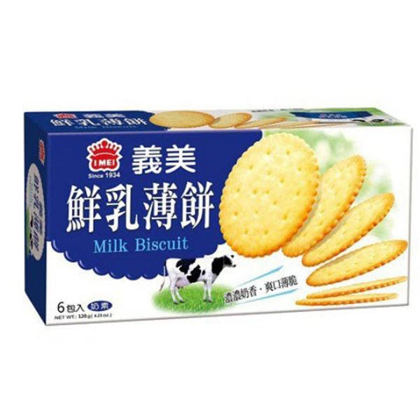 【義美】鮮乳薄餅(120g)