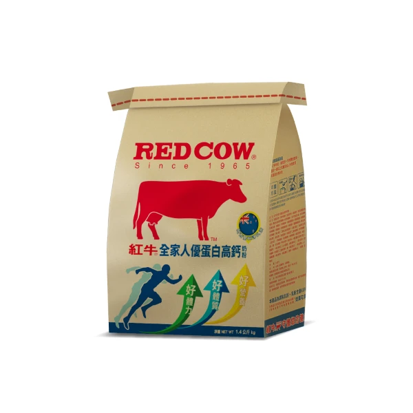 【紅牛】全家人優蛋白高鈣奶粉(1.4kg)