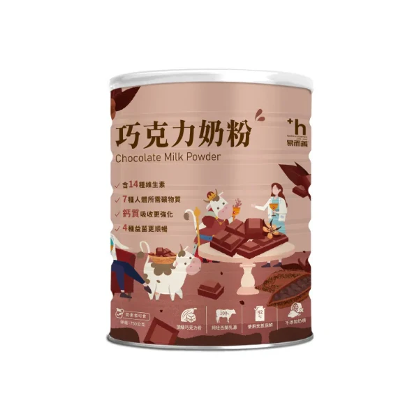 【易而善】巧克力奶粉(750g)