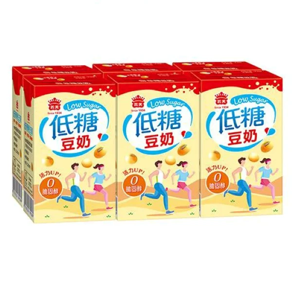 【義美】低糖豆奶(250ml*6入)