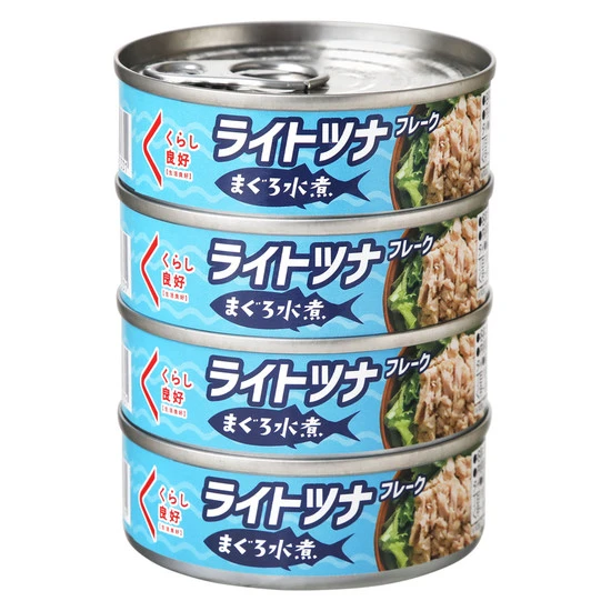 【生活良好】水煮鮪魚罐(易開罐)(70g*4入)