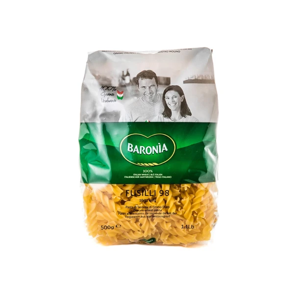 【BARONIA 巴羅尼亞】螺絲造型麵(500g)