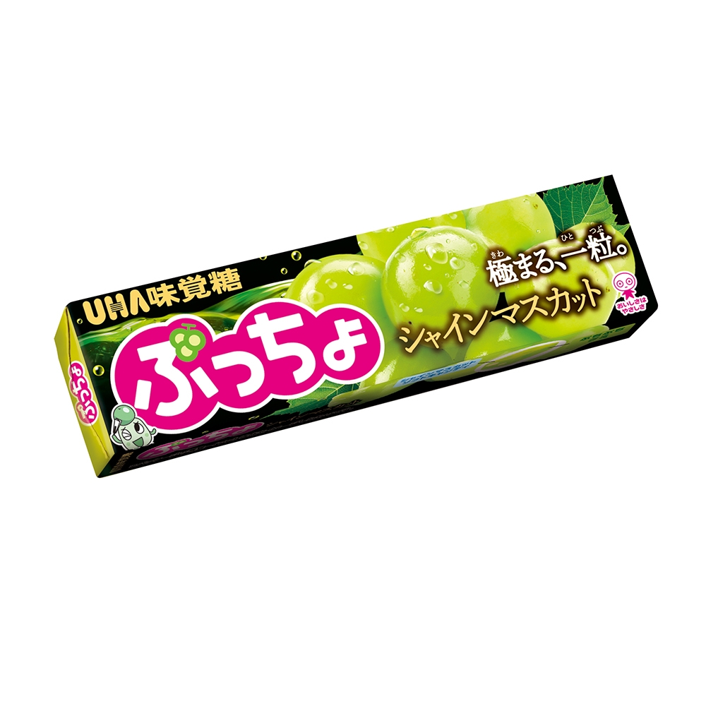 【UHA】味覺糖普超條糖-白葡萄味(50g)