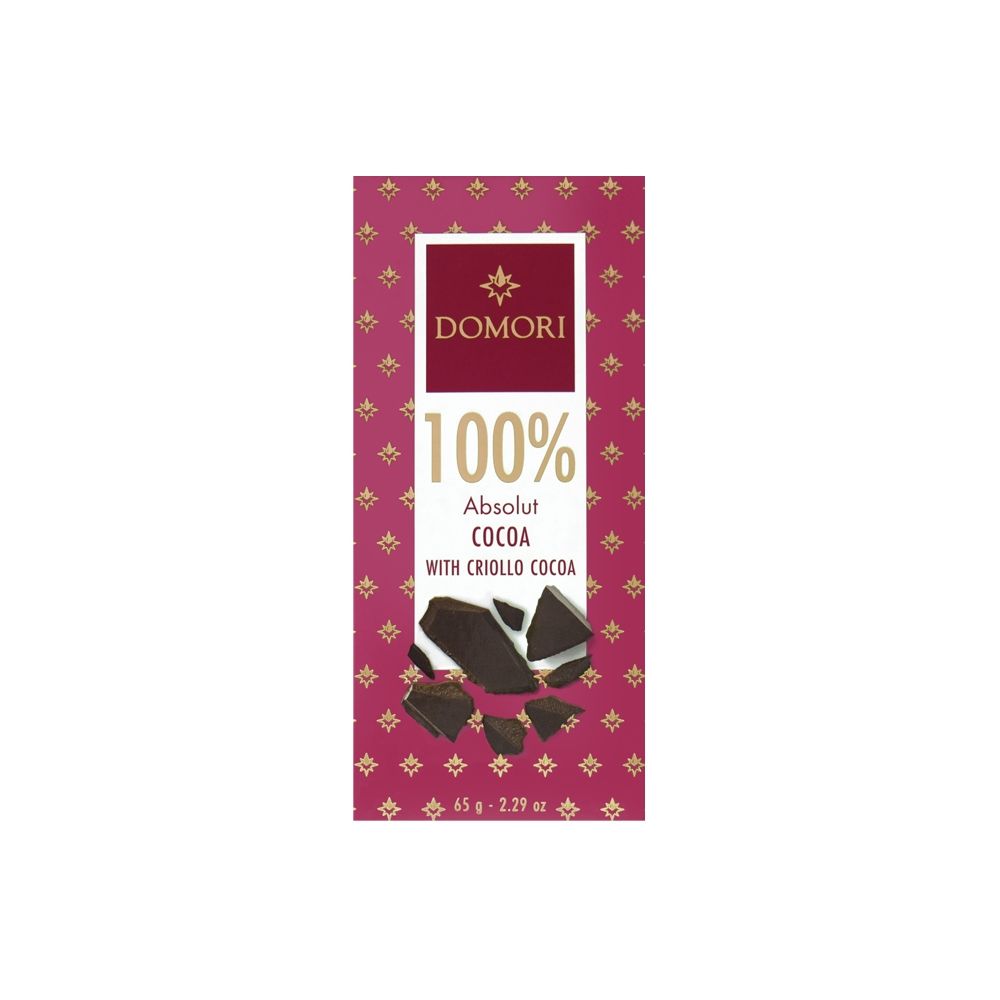 【Domori】義大利Domori 100%黑巧克力(65g)