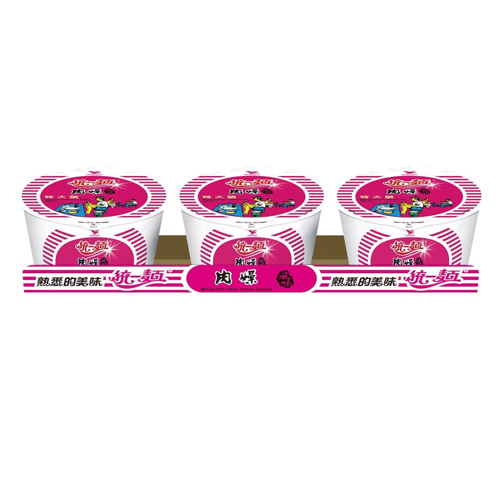 【統一】肉燥風味/碗麵(85g*3入)