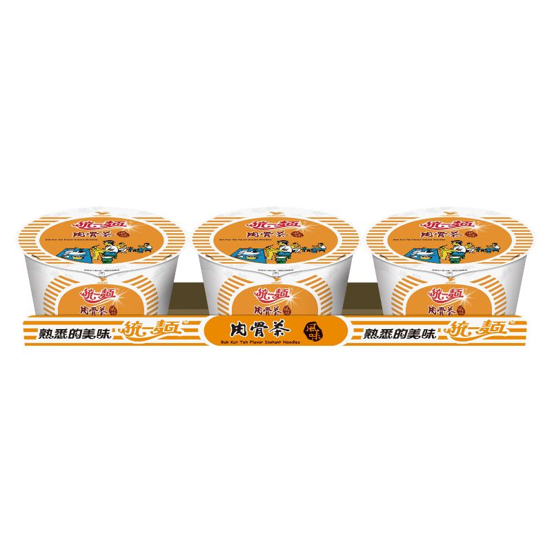 【統一】肉骨茶風味/碗麵(93gx3入)