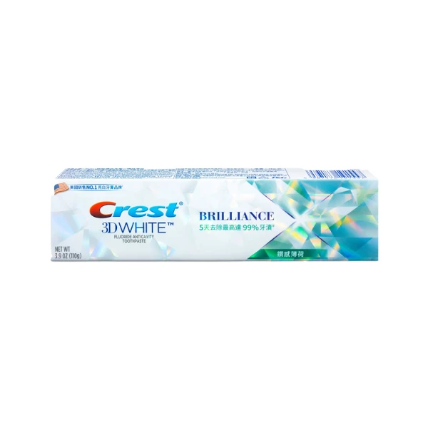 【Crest】極致鑽白牙膏-鑽感薄荷(110g)
