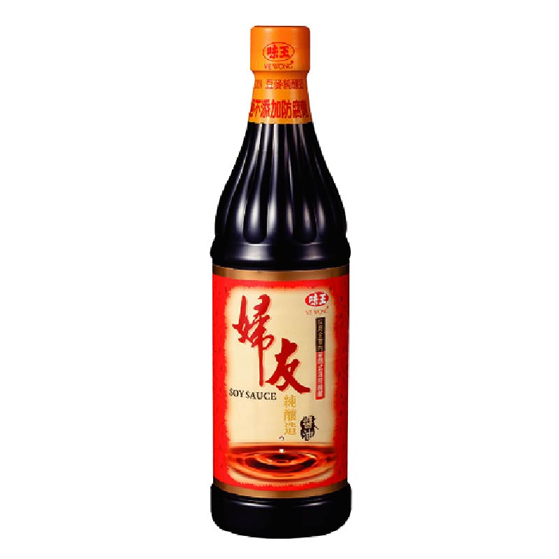 【味王】婦友純釀造醬油/非基改黃豆(780ml)