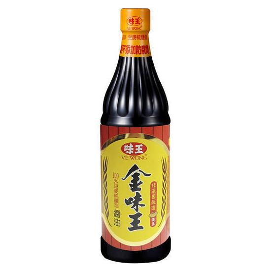 【味王】金味王醬油(非基改黃豆)(780ml)