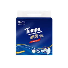 【TEMPO】奢柔四層抽取式衛生紙-無香(80抽*10包)