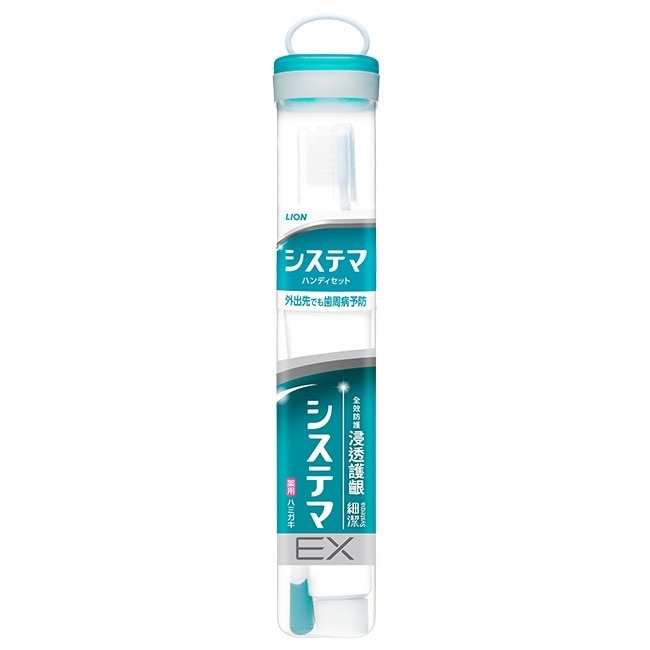 【LION 獅王】日本獅王細潔浸透護齦EX旅行組(牙刷1支+牙膏30g)