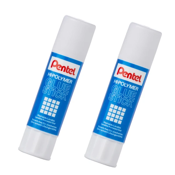 【Pentel 飛龍】飛龍口紅膠/2入/WPERK08-2PCS(2入)