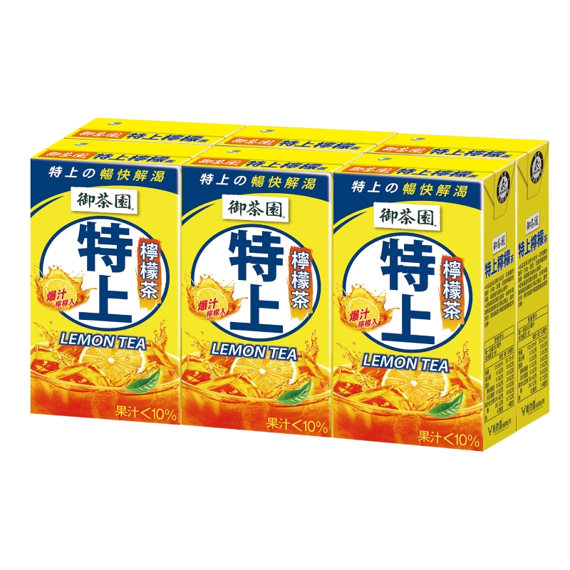 【御茶園】特上檸檬茶(300ml*6入) - 全聯全電商