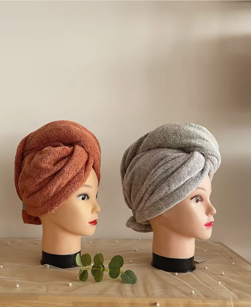 124878-錦棉時光竹炭纖維乾髮帽-灰色 (2).png