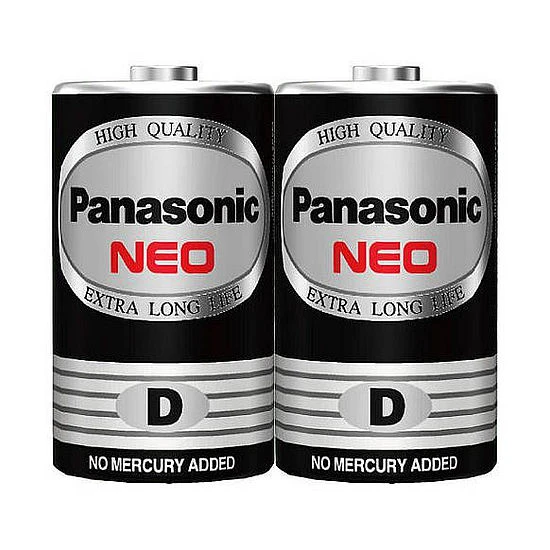 【Panasonic 國際牌】乾電池-黑色1號1.5V(2入)