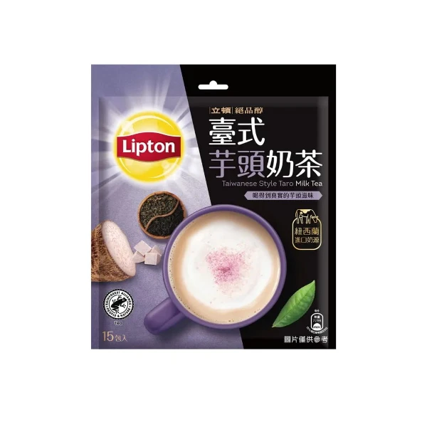 【立頓】絕品醇-臺式芋頭奶茶(17.5g*15入)