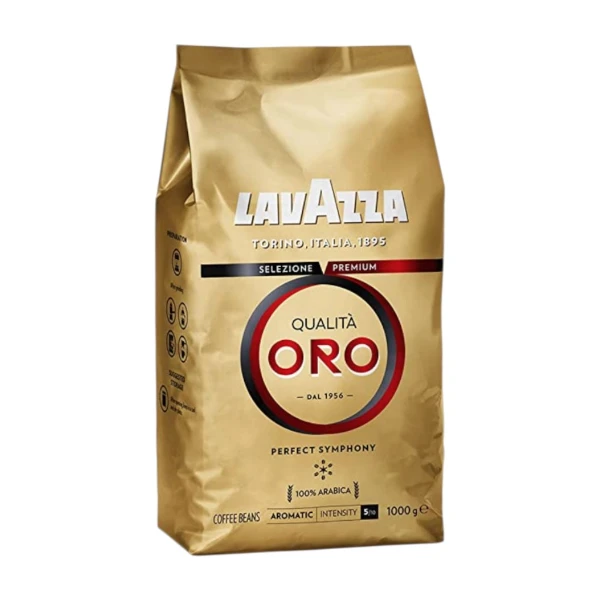 【LAVAZZA】歐羅金牌咖啡豆(1kg)