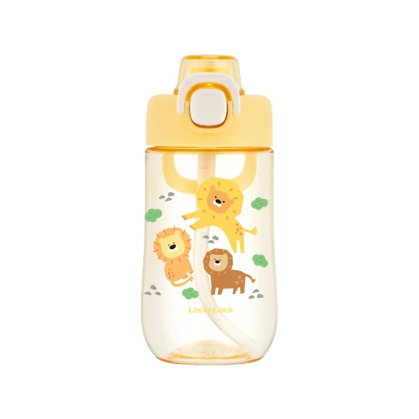 【LocknLock 樂扣樂扣】兒童水壺/500ml/獅子黃/C12(1入)