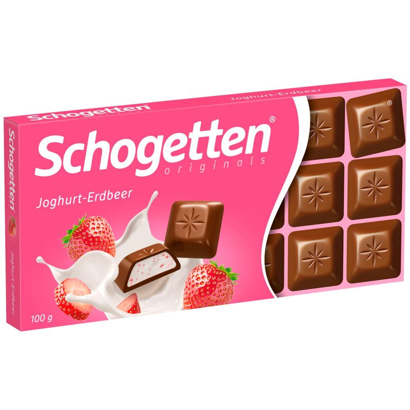 【SCHOGETTEN】舒格頓草莓優格可可製品(100g)