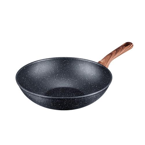 【ASD 愛仕達】礦物系列不沾炒鍋30cm(1入)