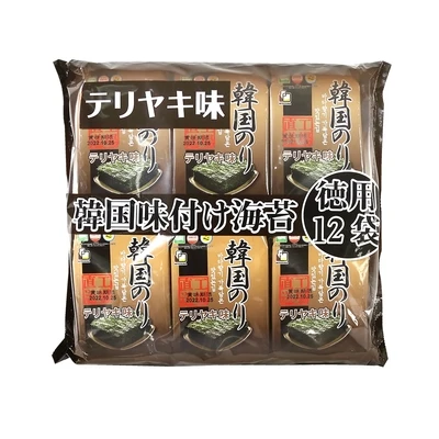 【ORIONJAKO】韓國照燒風味海苔(42g(12入))