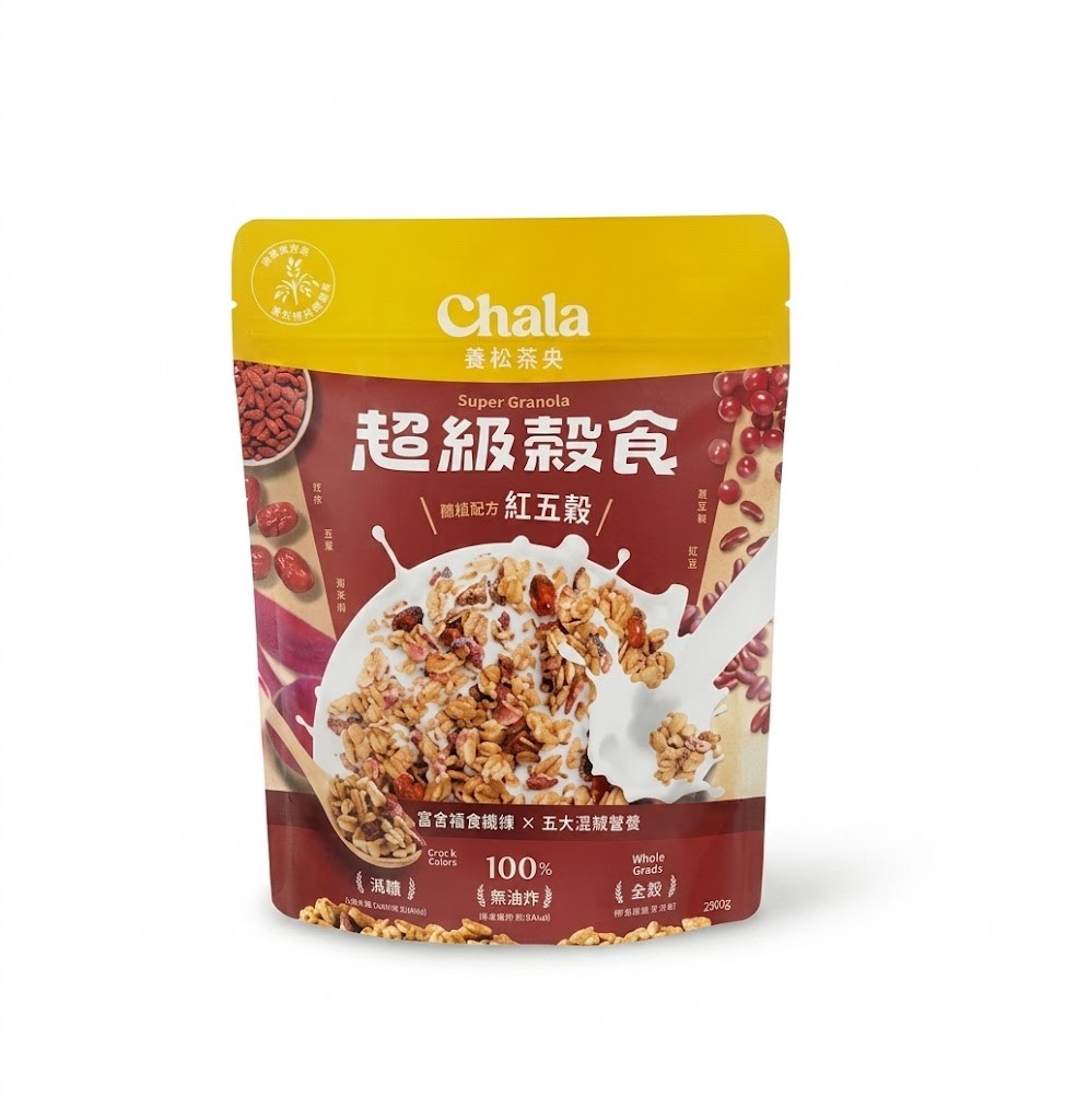 【The Chala 蕎拉燕麥】超級穀食膳糧配方-紅五穀(280g)