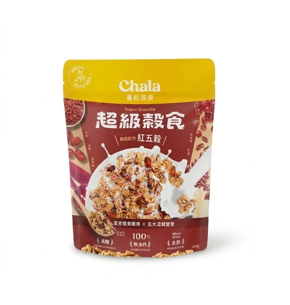 【The Chala 蕎拉燕麥】超級穀食膳糧配方-紅五穀(280g)