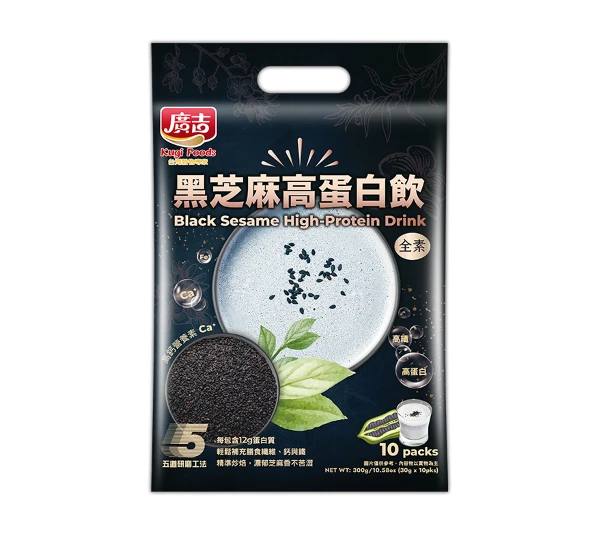【廣吉】黑芝麻高蛋白飲(30g*10入)