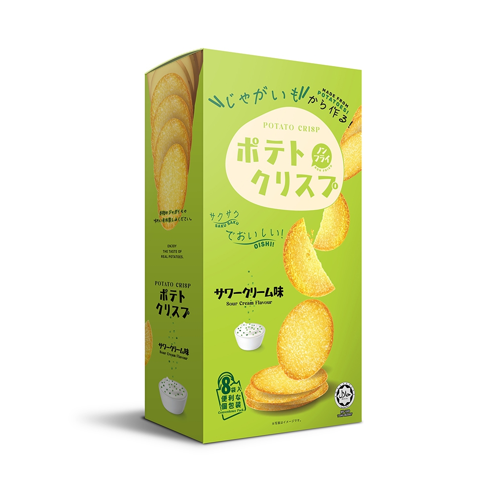 【WIN2】馬鈴薯脆餅日本版-洋蔥酸奶味(160g)