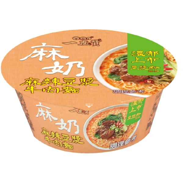 【維力】一度贊碗麵-麻辣豆漿牛肉麵(190g)
