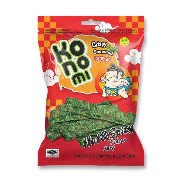 【KONOMI 相撲手】脆紫菜-辣味(26g)