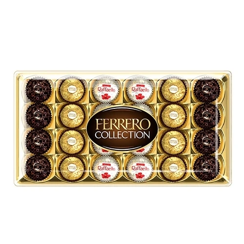 【費列羅 Ferrero】臻品甜點禮盒(二十四粒(259.2g))