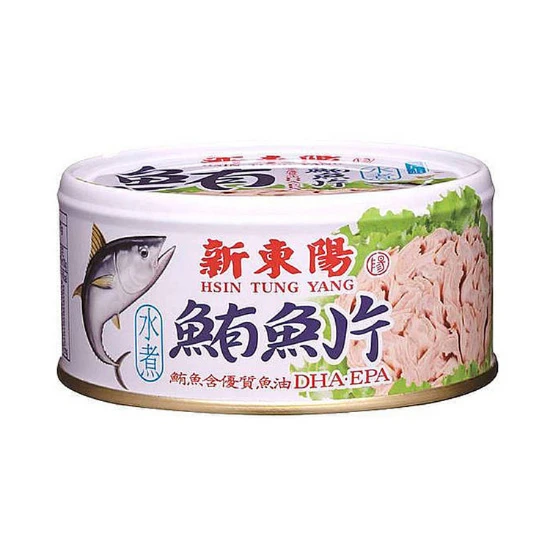 【新東陽】水煮鮪魚片(易開罐)(內容量150g固形量110g)