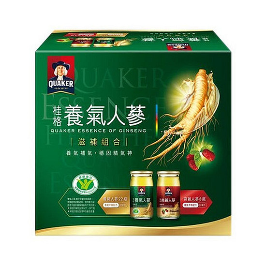 【桂格】養氣人參滋補禮盒(60ml*22+8瓶)