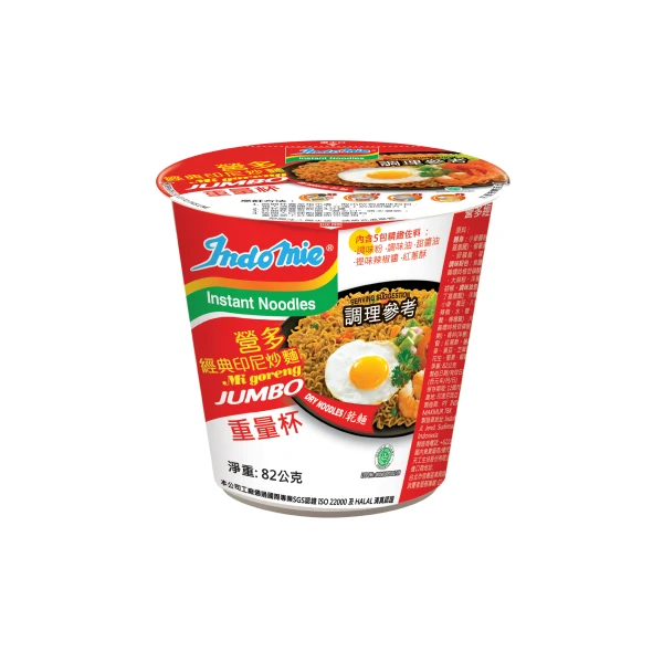 【INDOMIE 營多】拌炒麵-重量杯(82g)
