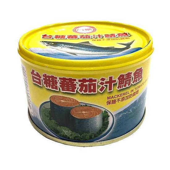 【台糖】蕃茄汁鯖魚(易開罐)─黃罐(內容量220g固形量150*3入)