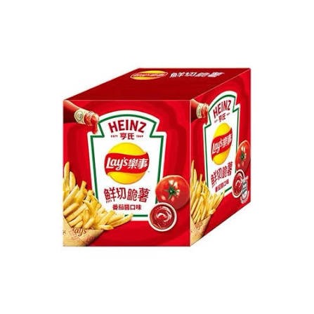 【樂事】鮮切脆薯亨氏番茄醬口味薯條(72g)
